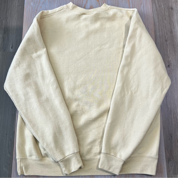 Champion Unisex University of Colorado Crewneck Sweatshirt in light yellow L - Picture 8 of 8